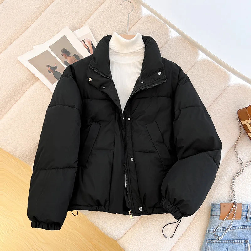 Snap Button Bomber jacket