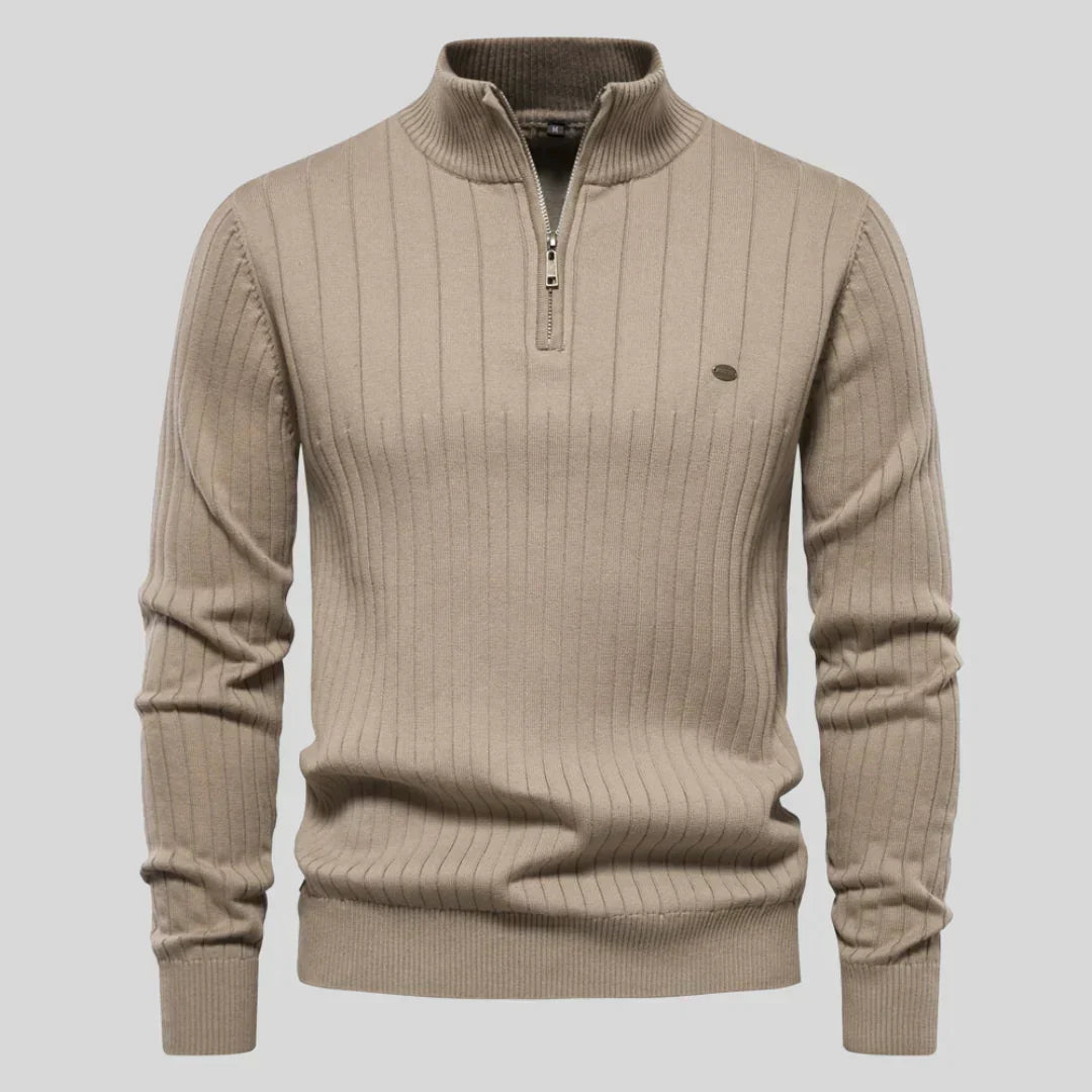 Thomas™ | Zip Neck Knit