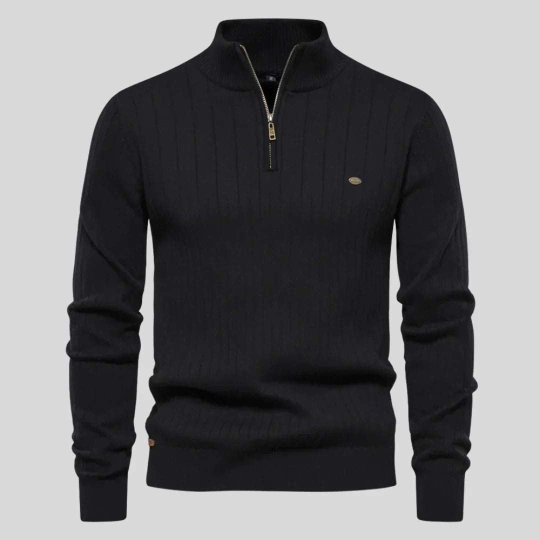 Thomas™ | Zip Neck Knit