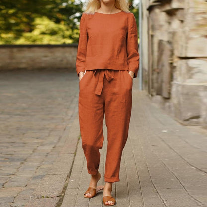 Tyler Two Piece Cotton Set