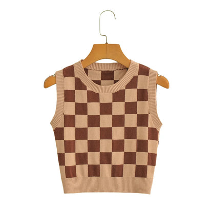 Checkmate Chic Top