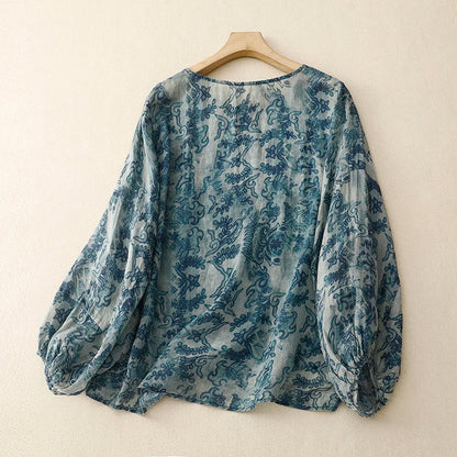 Blossom Lantern Blouse