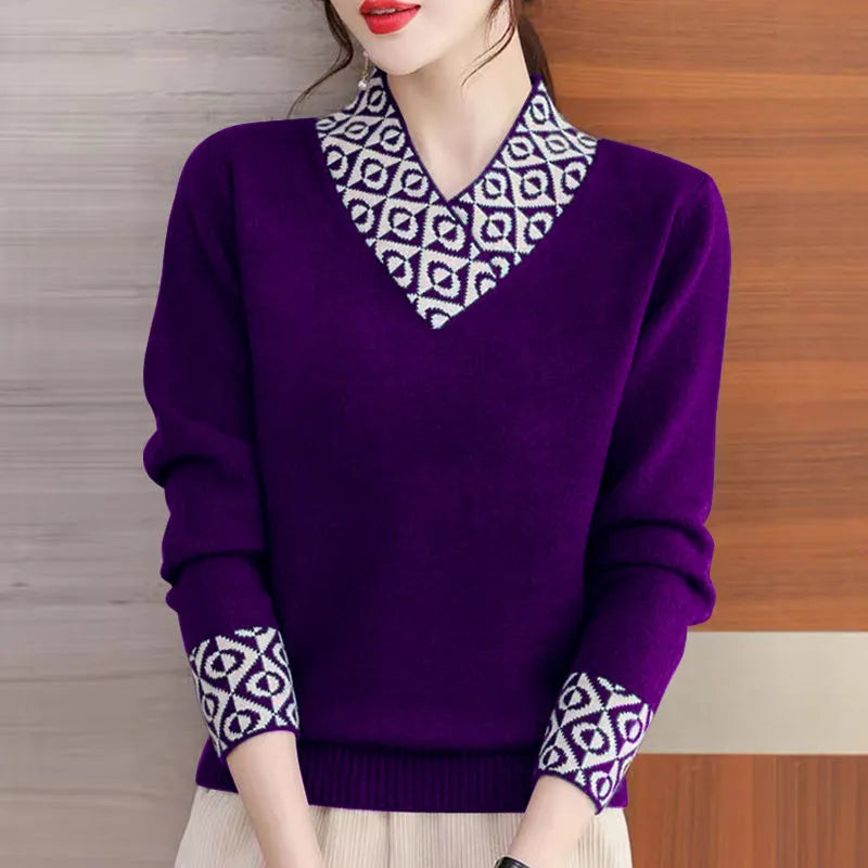 Bizou V-Neck Sweater