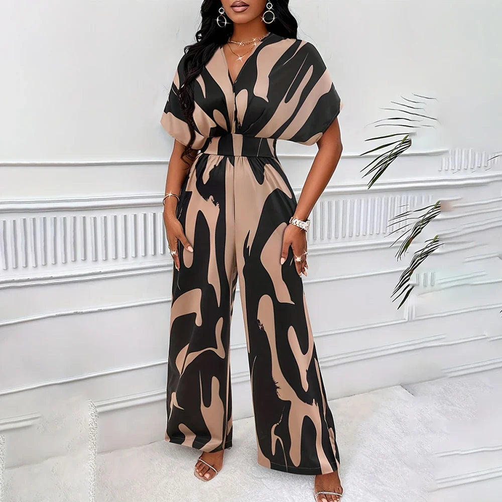Abstract Elegance Jumpsuit