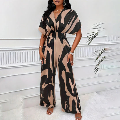 Abstract Elegance Jumpsuit