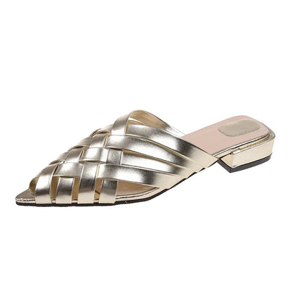 Chic Weave Slip On Shoe