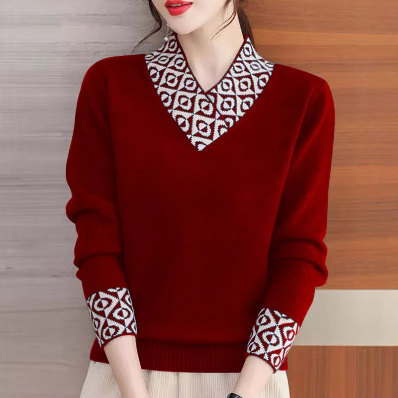 Bizou V-Neck Sweater