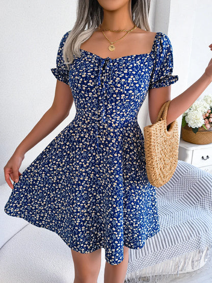 Floral  Cotton Dress