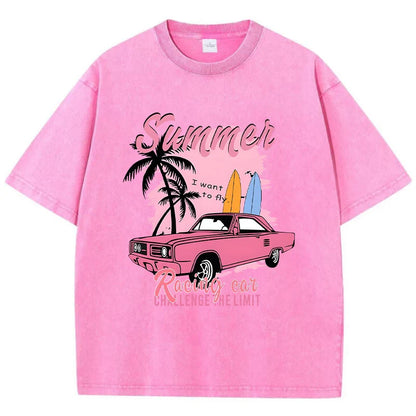 Vintage Washed Summer T- Shirt