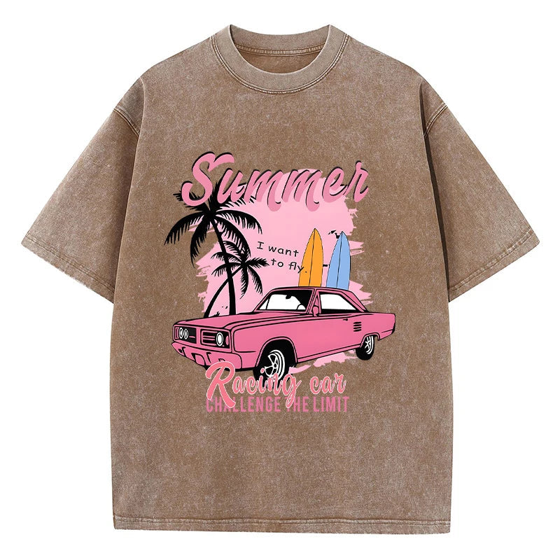 Vintage Washed Summer T- Shirt