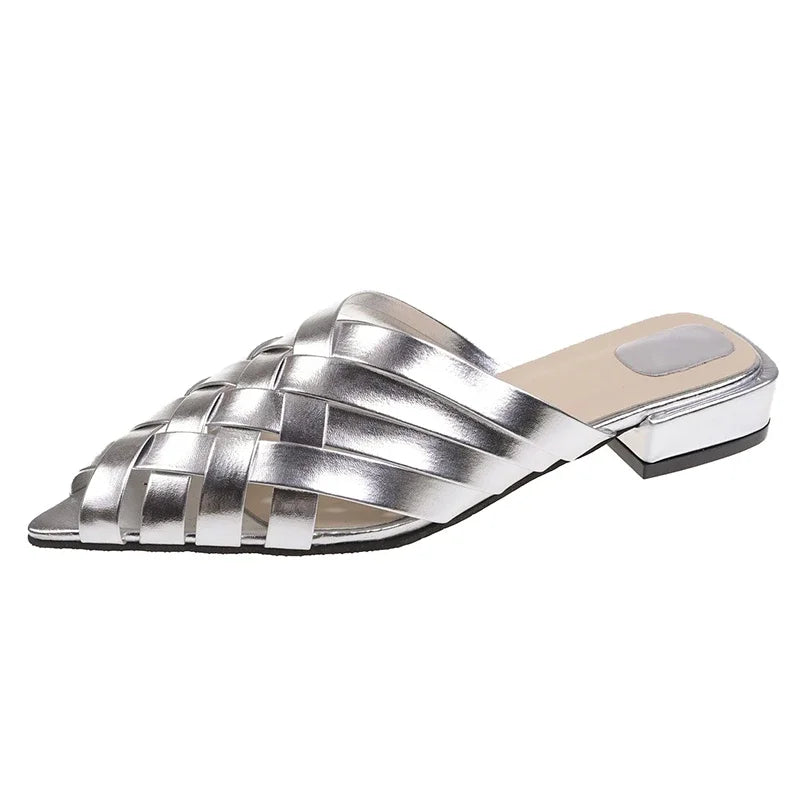 Chic Weave Slip On Shoe