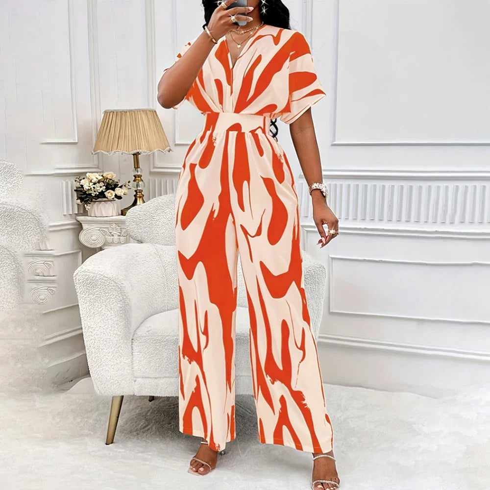 Abstract Elegance Jumpsuit