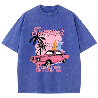 Vintage Washed Summer T- Shirt