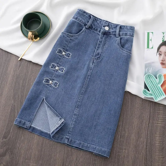 Classic Denim Skirt
