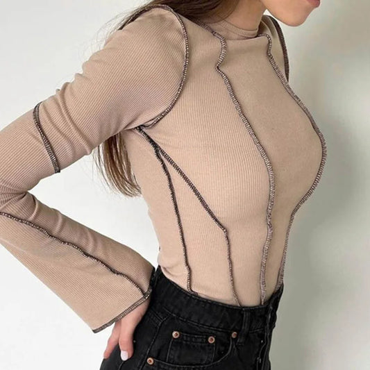 Ribbed Radiance Top