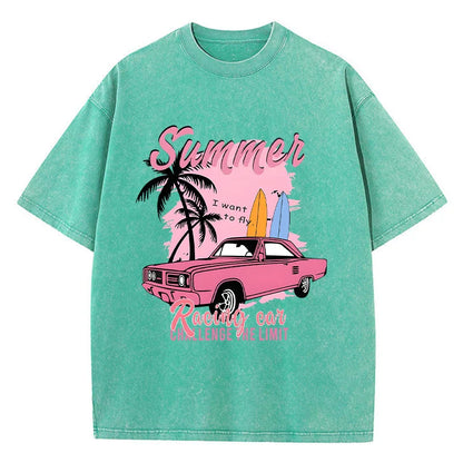 Vintage Washed Summer T- Shirt