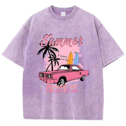 Vintage Washed Summer T- Shirt