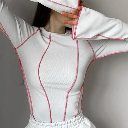 Ribbed Radiance Top
